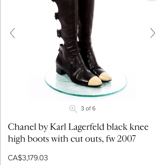 Authentic Chanel Boots - Picture 4 of 10